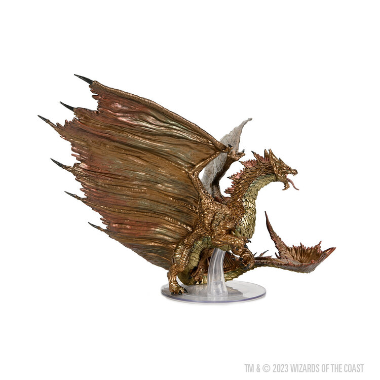 Wizkids Wizkids - Icons of the Realms: Adult Brass Dragon