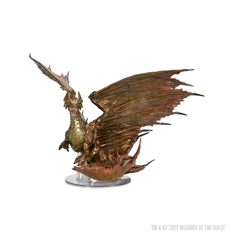Wizkids Wizkids - Icons of the Realms: Adult Brass Dragon
