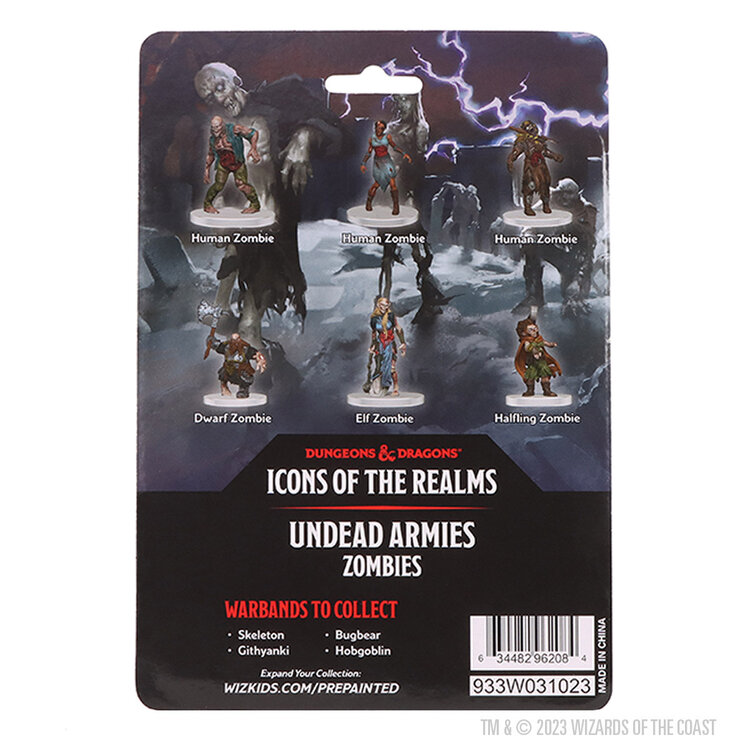 Wizkids Wizkids - Icons of the Realms: Undead Armies Zombies