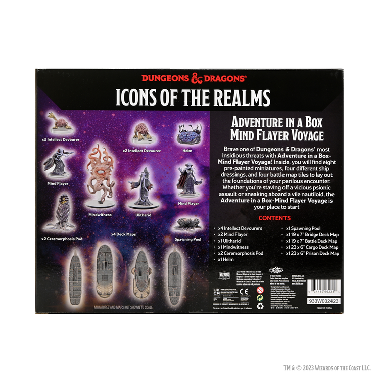 Wizkids Wizkids - Icons of the Realms: Adventure in a Box - Mind Flayer Voyage