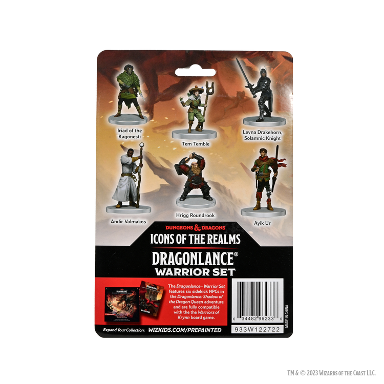 Wizkids Wizkids - Icons of the Realms: Dragonlance Warrior Set