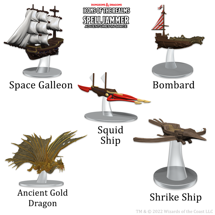 Wizkids Wizkids - Icons of the Realms - Spelljammer: Welcome to Wildspace