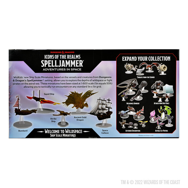 Wizkids Wizkids - Icons of the Realms - Spelljammer: Welcome to Wildspace