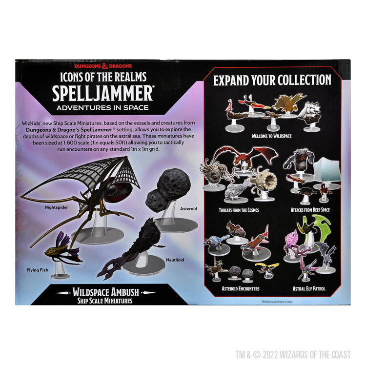 Wizkids Wizkids - Icons of the Realms - Spelljammer: Wildspace Ambush