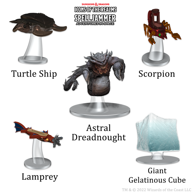 Wizkids Wizkids - Icons of the Realms - Spelljammer: Attacks from Deep Space