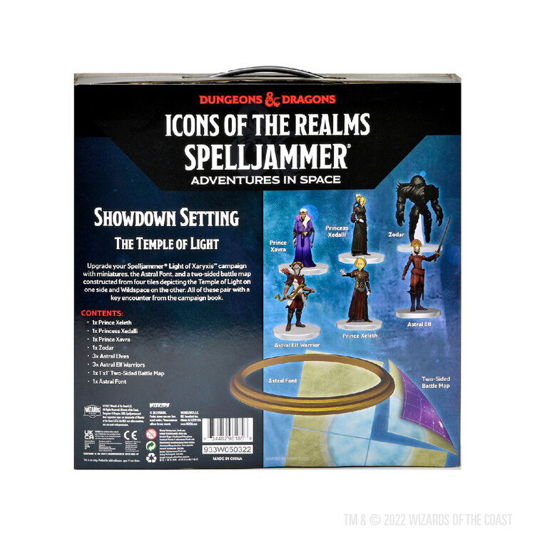 Wizkids Wizkids - Icons of the Realms - Spelljammer: Showdown Setting - The Temple of Light
