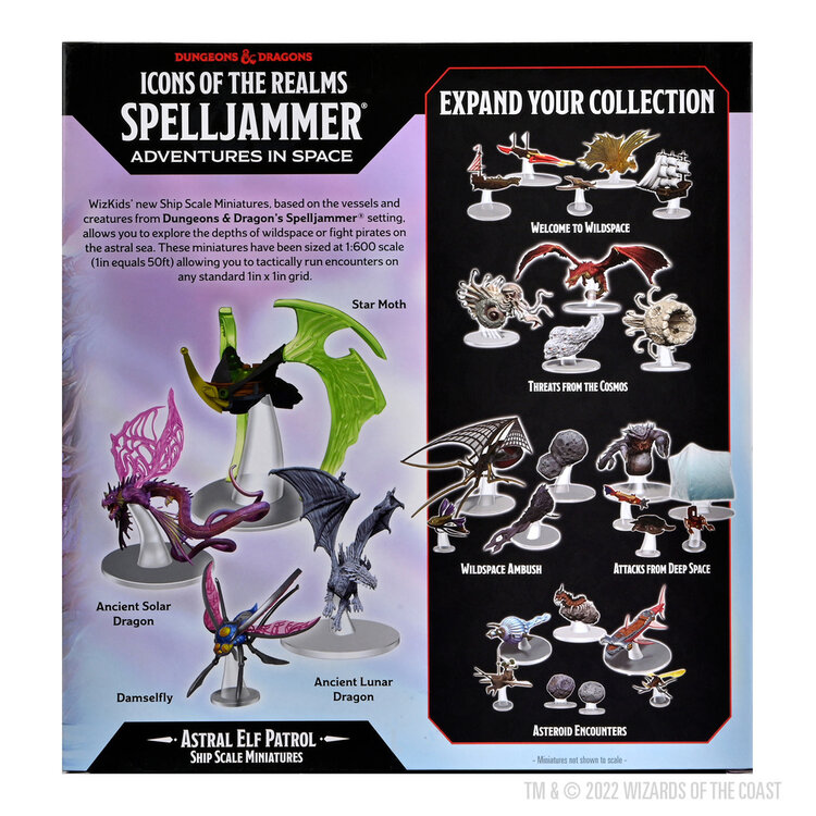 Wizkids Wizkids - Icons of the Realms - Spelljammer: Astral Elf Patrol