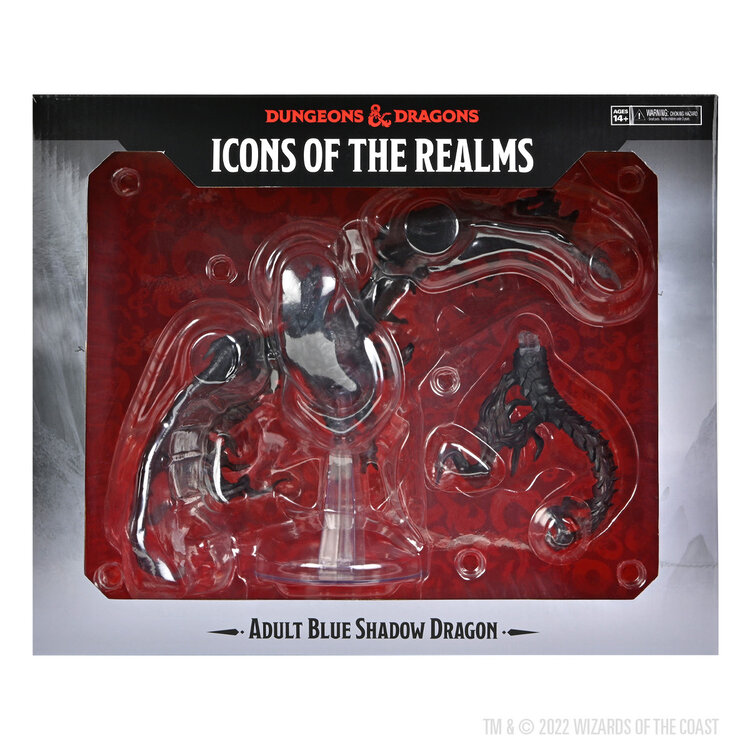 Wizkids Wizkids - Icons of the Realms: Adult Blue Shadow Dragon