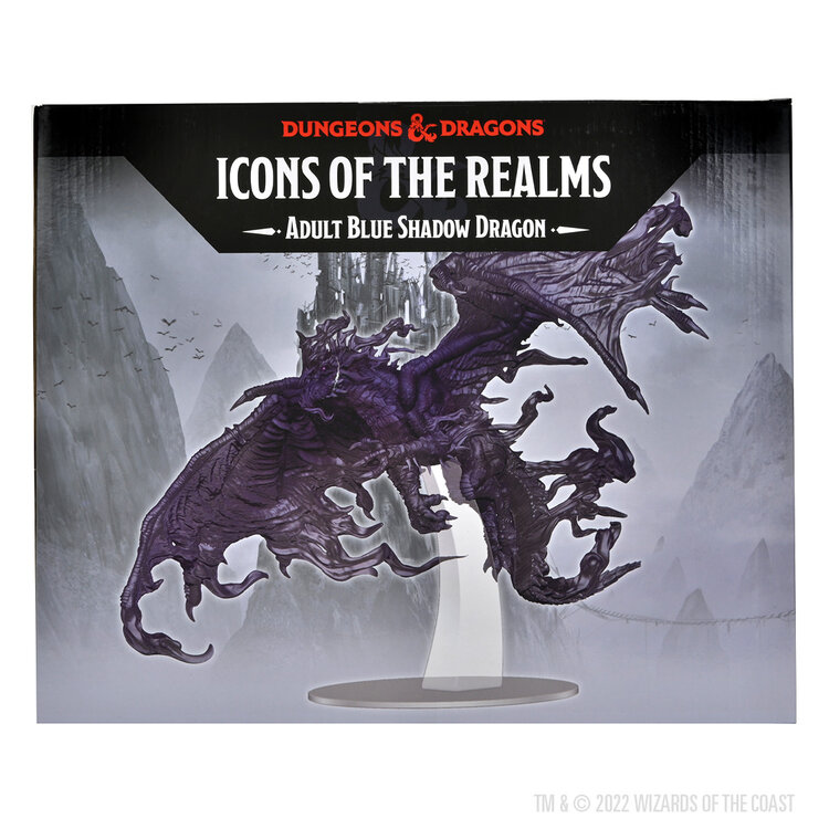 Wizkids Wizkids - Icons of the Realms: Adult Blue Shadow Dragon