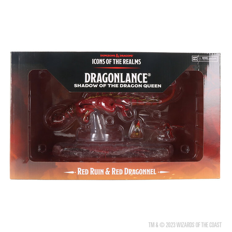 Wizkids Wizkids - Icons of the Realms: Red Ruin & Red Dragonnel