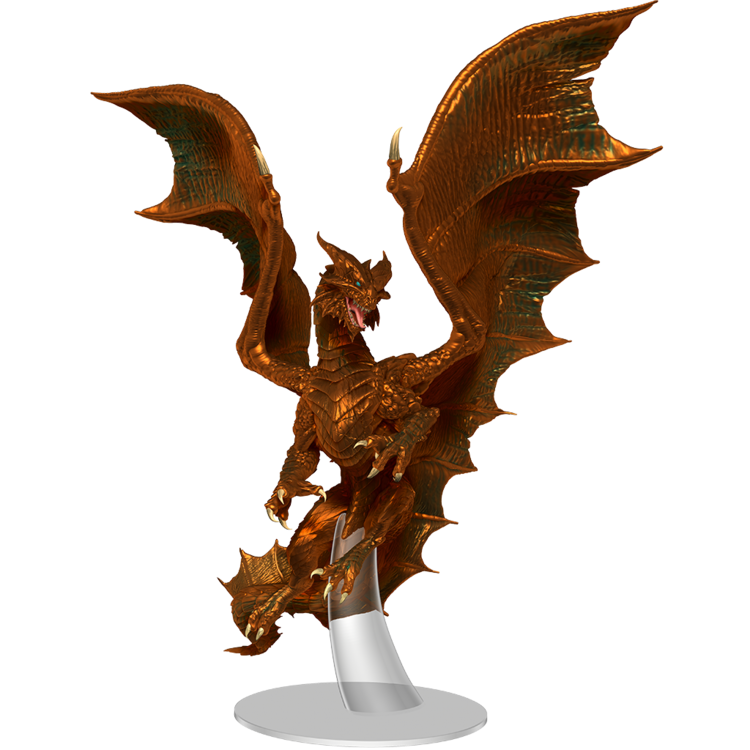 Wizkids Wizkids - Icons of the Realms: Adult Copper Dragon