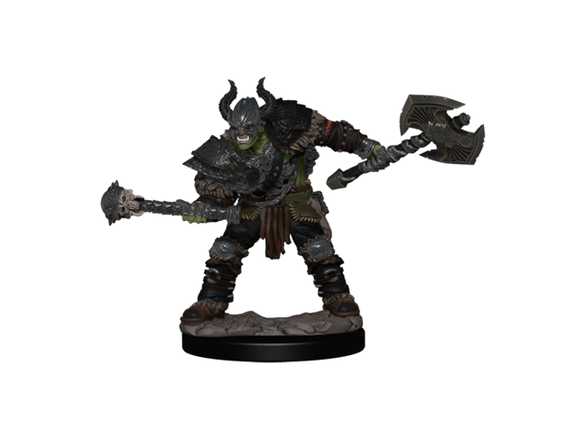 Wizkids Half-Orc Male Barbarian