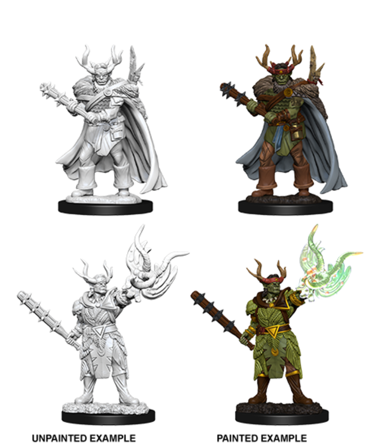 Wizkids Wizkids - Pathfinder Battles: Male Half-Orc Druid