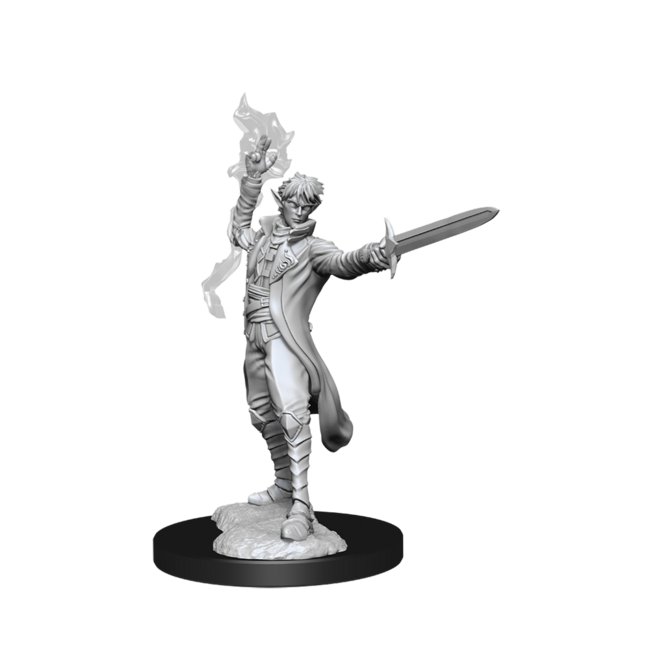 Wizkids Wizkids - Pathfinder Battles: Male Elf Magus (Magic User)