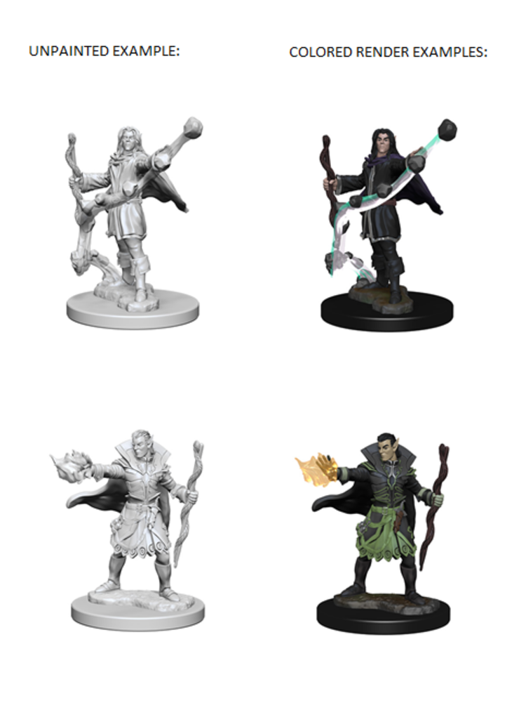Wizkids Wizkids - Pathfinder Battles: Male Elf Sorcerer