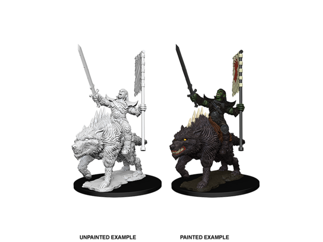 Wizkids Orc on Dire Wolf