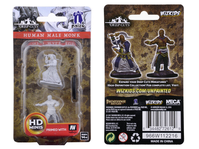 Wizkids Male Human Monk