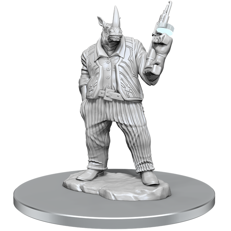 Wizkids Wizkids - Unpainted Magic Miniatures: Freelance Muscle and Rhox Pummeler