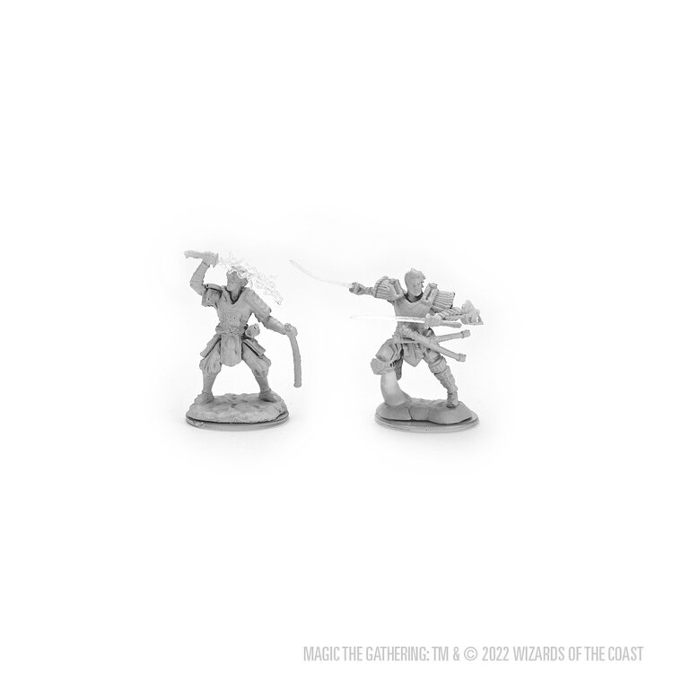 Wizkids Wizkids - Unpainted Magic Miniatures: Raiyuu & Isshin