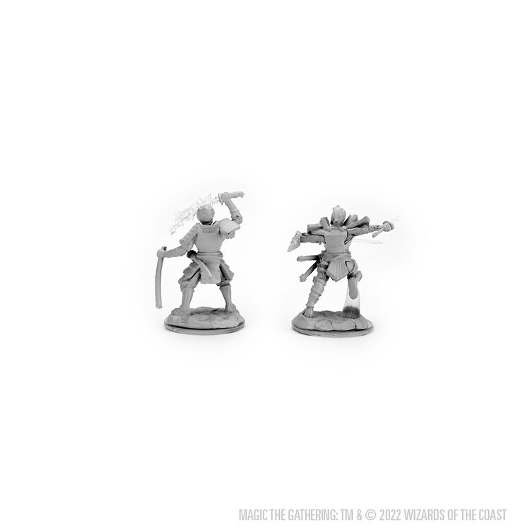Wizkids Wizkids - Unpainted Magic Miniatures: Raiyuu & Isshin
