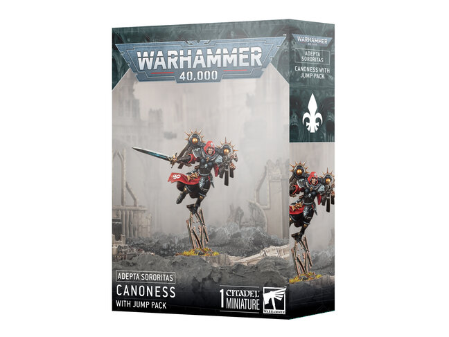 Games Workshop Warhammer Adepta Sororitas: Canoness with Jump Pack
