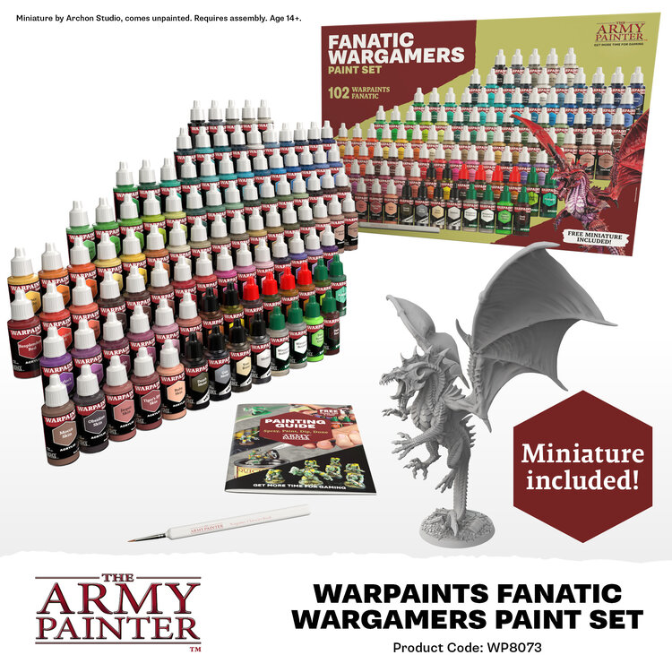 The Army Painter The Army Painter: Fanatic Wargamers - Paint Set