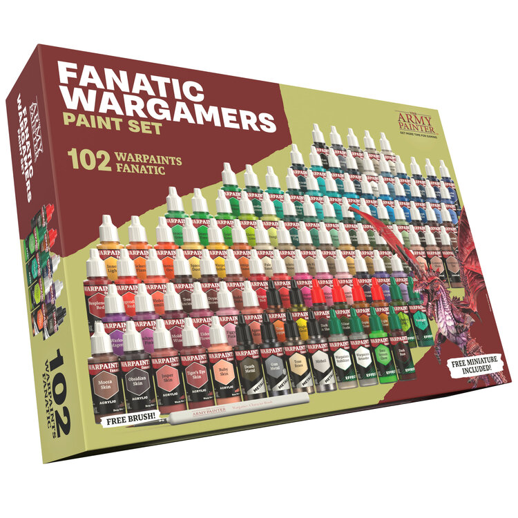 The Army Painter The Army Painter: Fanatic Wargamers - Paint Set