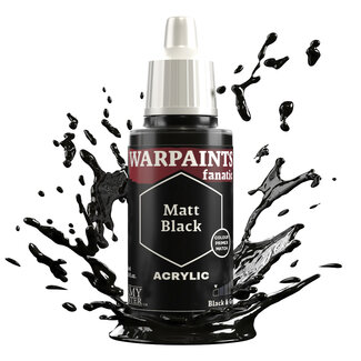 The Army Painter Warpaints Fanatic: Acrylic - Matt Black