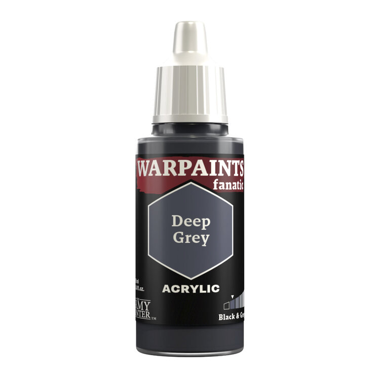 The Army Painter The Army Painter - Warpaints Fanatic: Acrylic - Deep Grey