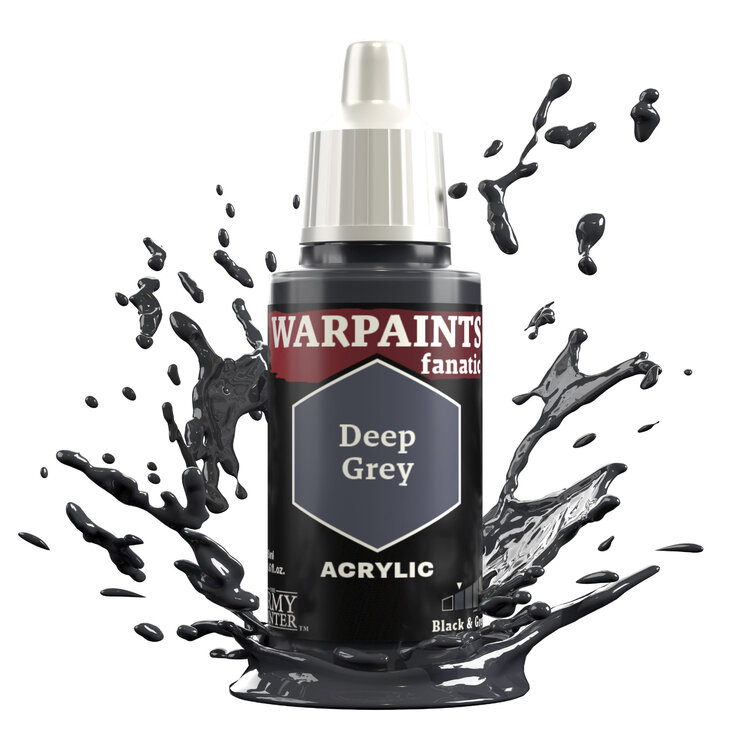 The Army Painter The Army Painter - Warpaints Fanatic: Acrylic - Deep Grey