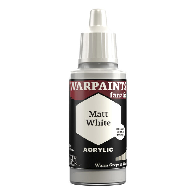 The Army Painter The Army Painter - Warpaints Fanatic: Acrylic - Matt White