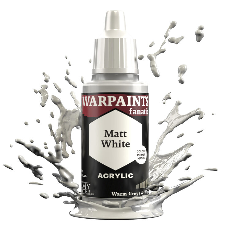 The Army Painter The Army Painter - Warpaints Fanatic: Acrylic - Matt White