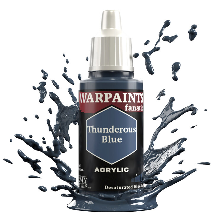 The Army Painter The Army Painter - Warpaints Fanatic: Acrylic - Thunderous Blue