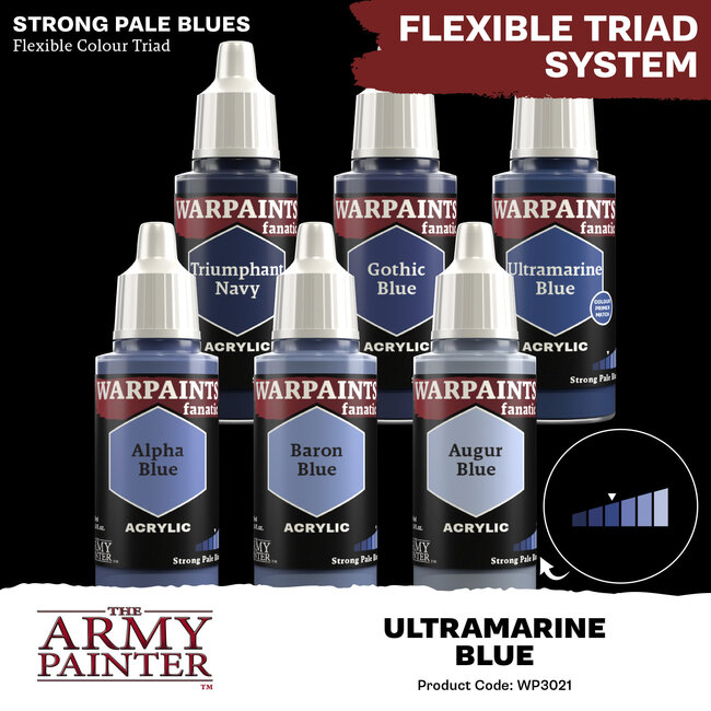 The Army Painter The Army Painter - Warpaints Fanatic: Acrylic - Ultramarine Blue