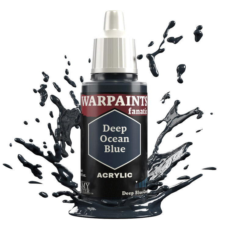 The Army Painter The Army Painter - Warpaints Fanatic: Acrylic - Deep Ocean Blue