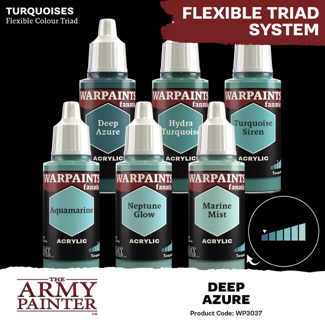 The Army Painter The Army Painter - Warpaints Fanatic: Acrylic - Deep Azure