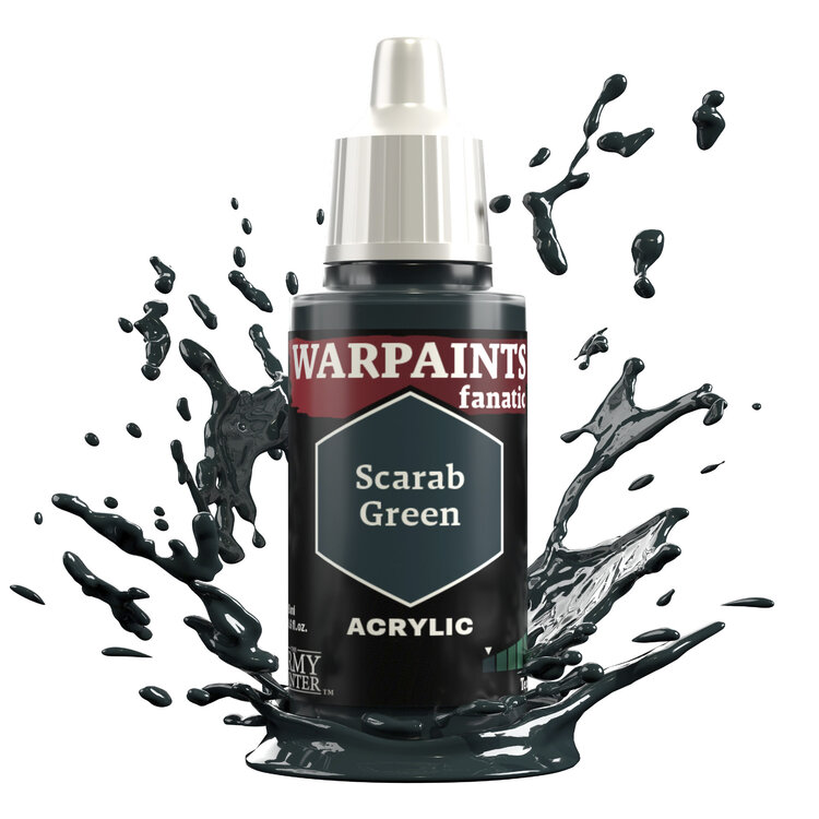 The Army Painter The Army Painter - Warpaints Fanatic: Acrylic - Scarab Green