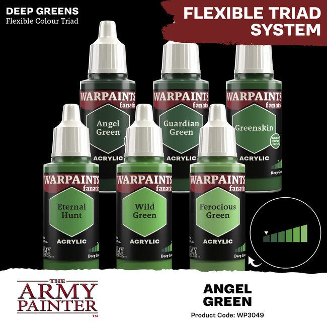 The Army Painter The Army Painter - Warpaints Fanatic: Acrylic - Angel Green