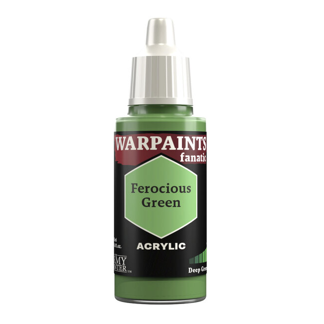 The Army Painter The Army Painter - Warpaints Fanatic: Acrylic - Ferocious Green