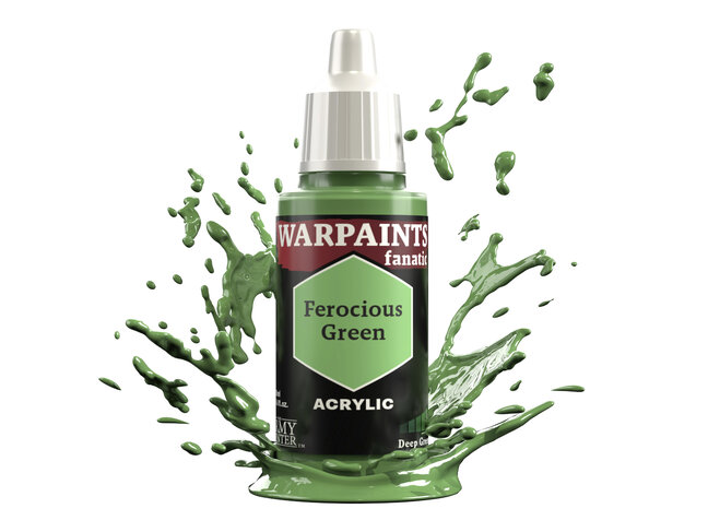 The Army Painter Warpaints Fanatic: Acrylic - Ferocious Green