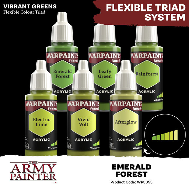 The Army Painter The Army Painter - Warpaints Fanatic: Acrylic - Emerald Forest