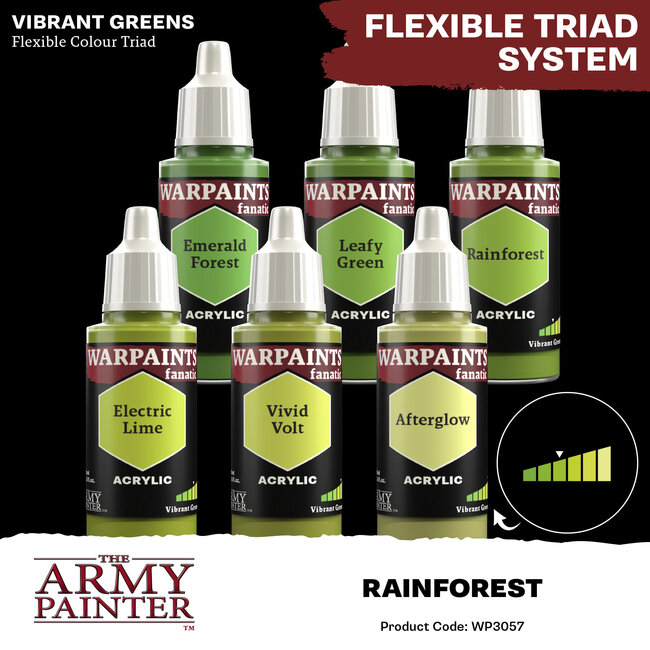 The Army Painter The Army Painter - Warpaints Fanatic: Acrylic - Rainforest