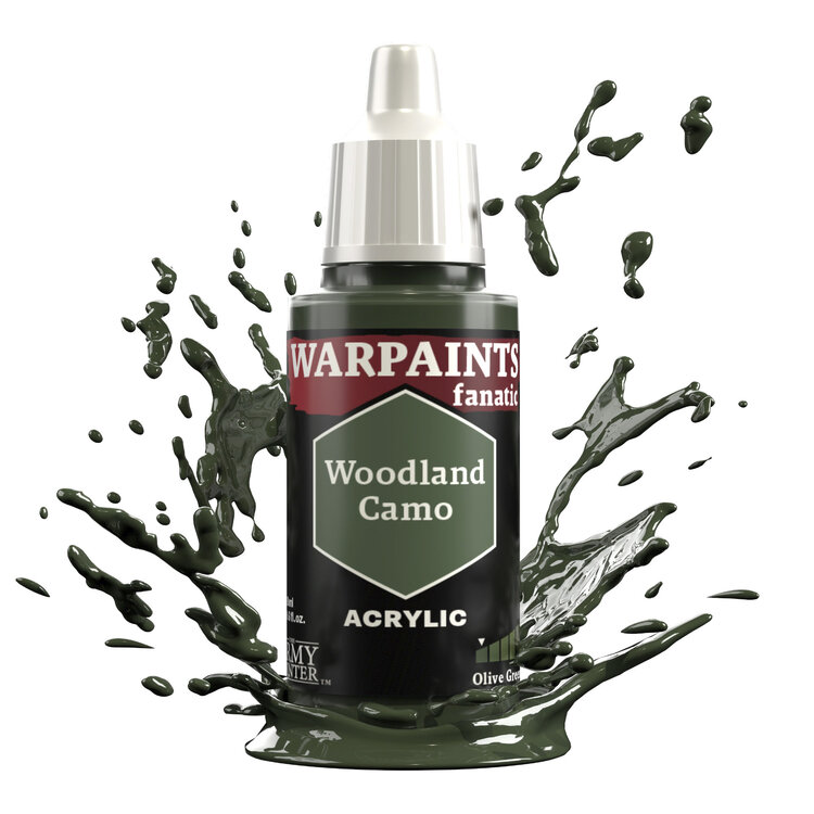 The Army Painter The Army Painter - Warpaints Fanatic: Acrylic - Woodland Camo