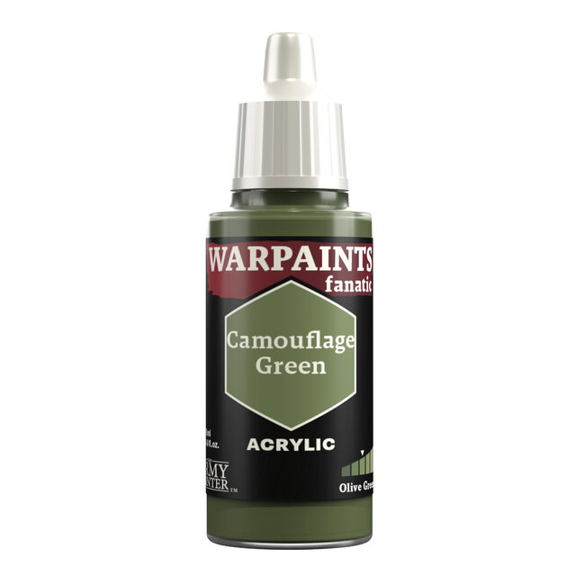The Army Painter The Army Painter - Warpaints Fanatic: Acrylic - Camouflage Green
