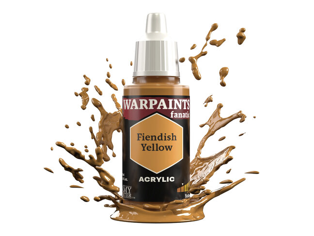 The Army Painter Warpaints Fanatic: Acrylic - Fiendish Yellow