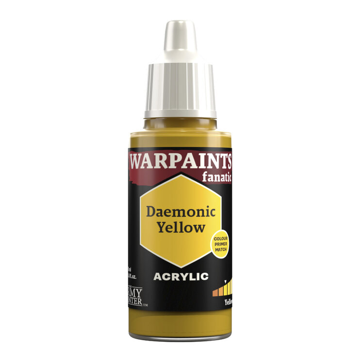 The Army Painter The Army Painter - Warpaints Fanatic: Acrylic - Daemonic Yellow
