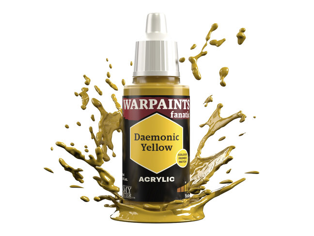 The Army Painter Warpaints Fanatic: Acrylic - Daemonic Yellow