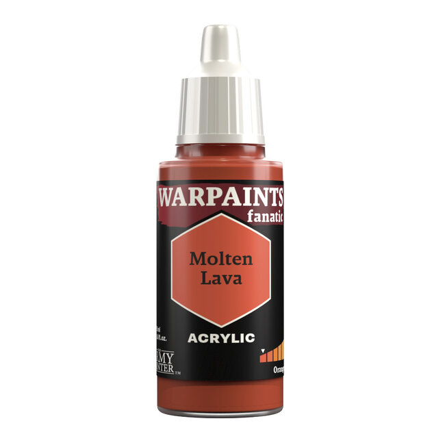The Army Painter The Army Painter - Warpaints Fanatic: Acrylic - Molten Lava