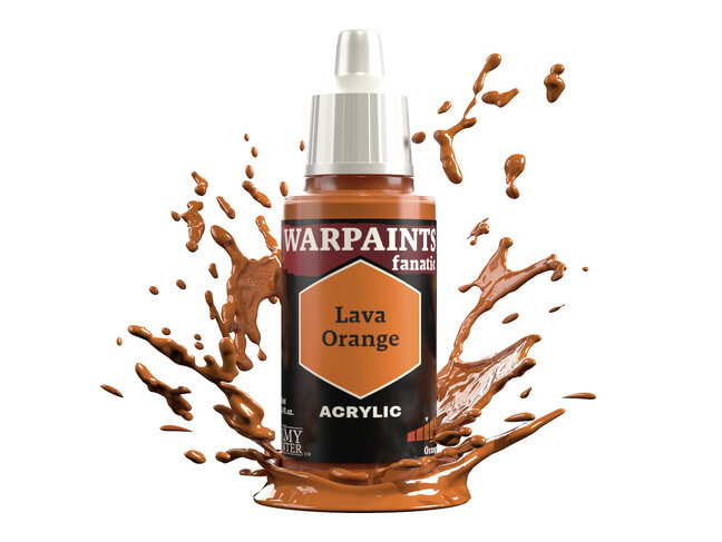 The Army Painter Warpaints Fanatic: Acrylic - Lava Orange