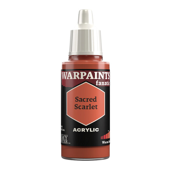 The Army Painter The Army Painter - Warpaints Fanatic: Acrylic - Sacred Scarlet